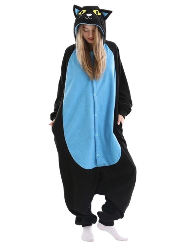 Blue Cat Onesie