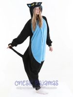 Blue Cat Onesie