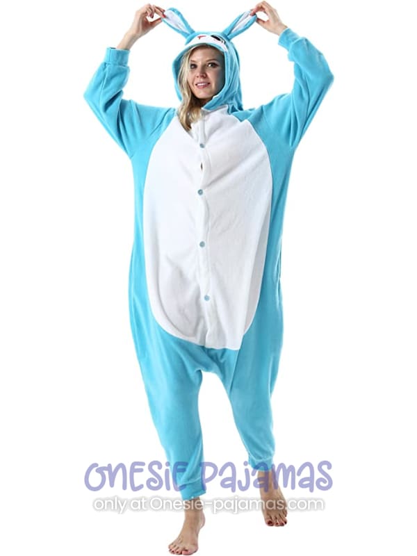 Blue Rabbit Onesie