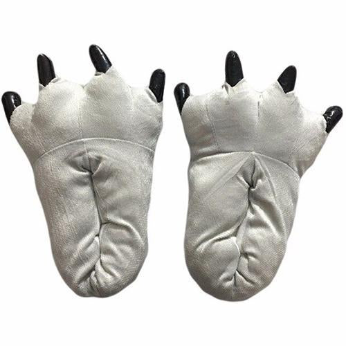 Grey Claw Slippers