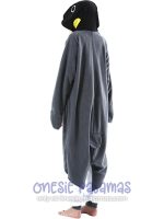 Gray Penguin Onesie