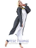 Gray Penguin Onesie