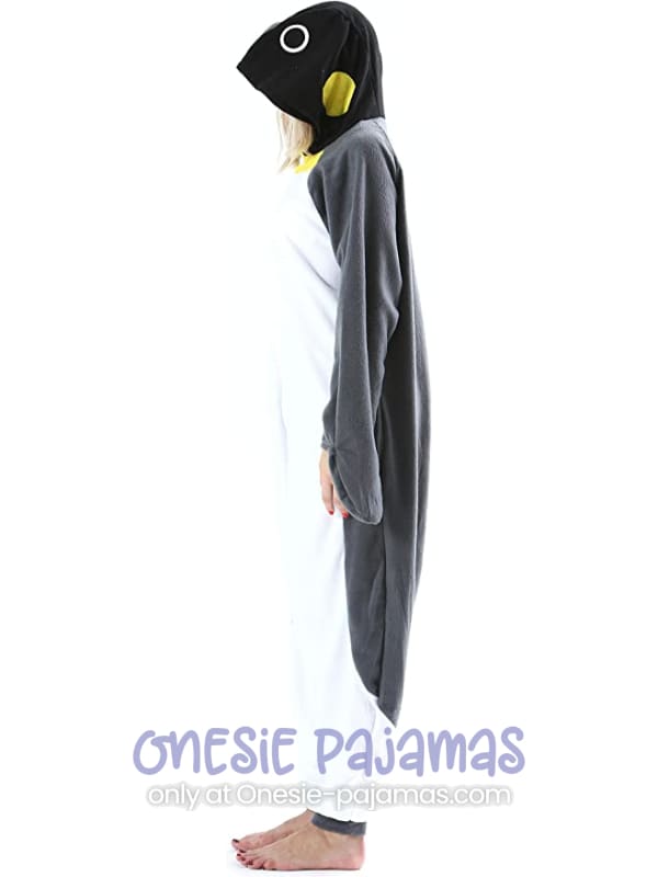 Gray Penguin Onesie