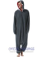 Gray Shark Onesie