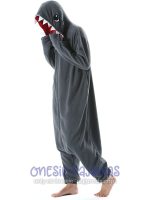 Gray Shark Onesie