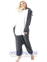 Gray Wolf Onesie
