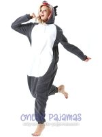 Gray Wolf Onesie