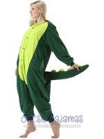 Green Dinosaur Onesie