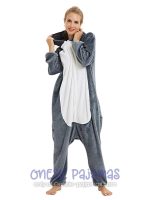 Grey Wolf Onesie