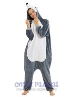 Grey Wolf Onesie