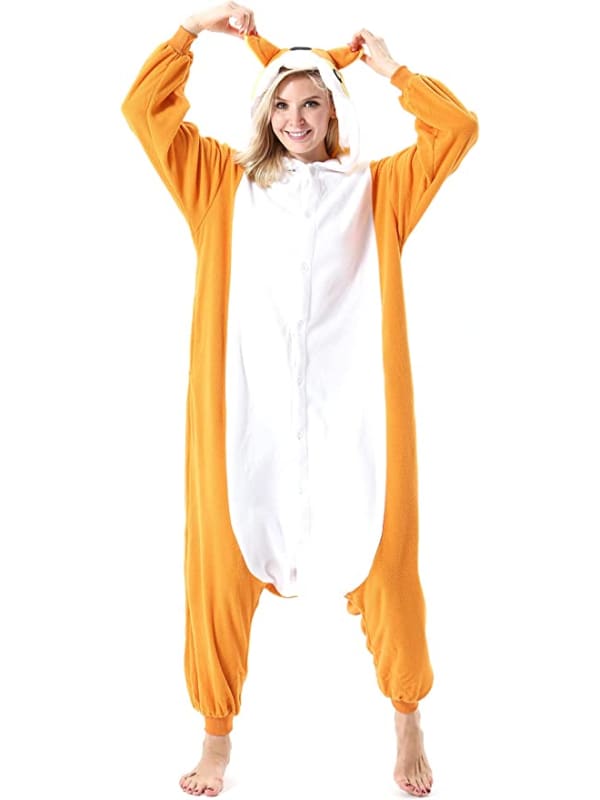 Orange Squirrel Onesie