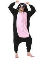 Pink and Black Pig Onesie