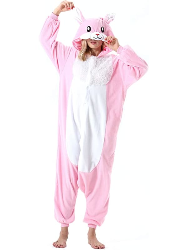Pink Rabbit Onesie