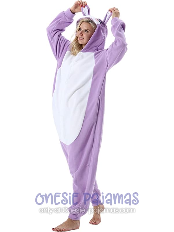 Purple Rabbit Onesie