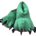 Green Claw Slippers