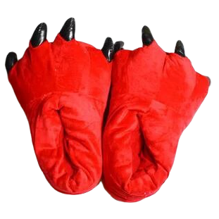 Red Claw Slippers