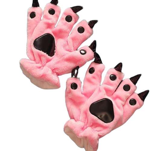 Pink Claw Gloves