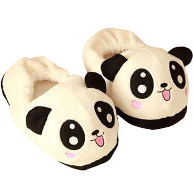 Panda slippers
