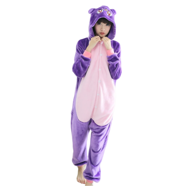 Novelty Anime Sailor Moon Purple Cat Luna Cosplay Costume Diana Onesie Pajamas For Adult Halloween Party removebg preview - Adults Onesie